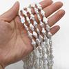 Белый жемчуг 9x14 мм крестообразные бусины для изготовления ювелирных изделий своими руками браслет серьги ожерелье аксессуар