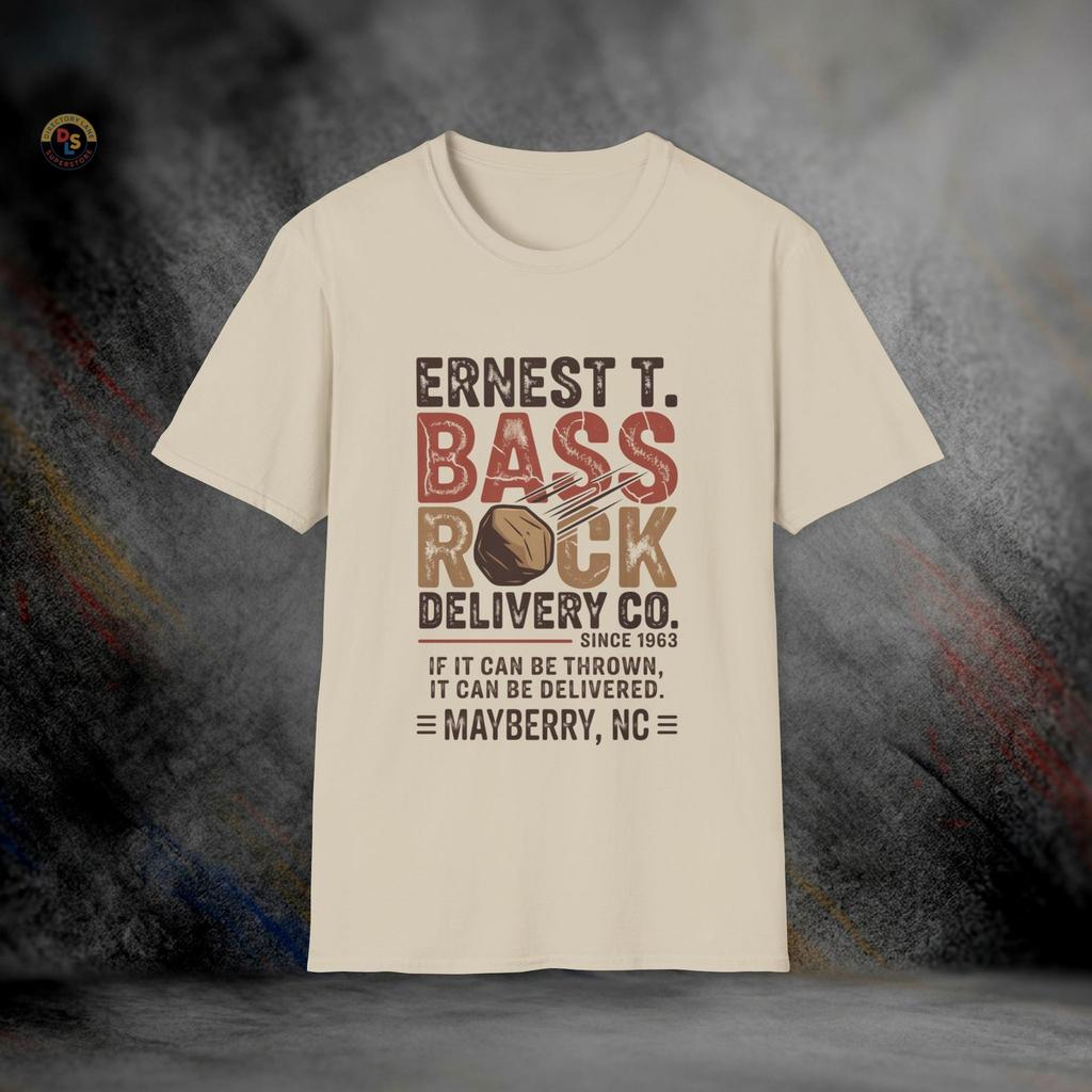 Ernest T Bass Rock Delivery T-Shirt | Softstyle Tee