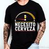 I Need Beer Print T-shirts Summer Fashion Men's Clothing Comfortable Breathable T-shirt Street Casual Fashion Men's Street Wear