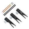 Eyebrow ening Tool Metal U Shaped Slot Eyebrow Pencil ening Tool Aluminium Alloy   eners for Beginners Professional