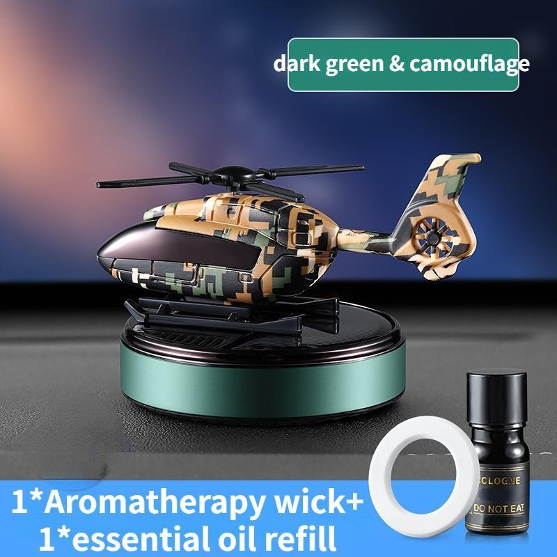 Автомобильный аромат, солнечная ароматерапия, вращающийся вертолет, моделирование автомобиля, освежитель воздуха, диффузор, парфюм, подарок, авто аксессуары для интерьера