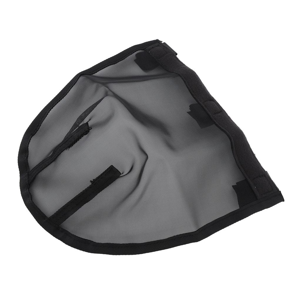 Horse Mesh Nose Cover Nylon Breathable Enhanced Comfort Adjustable Face Protection Horse Nose Net for Livestock M