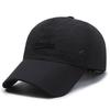 Breathable Perforated Quick-Drying Hat Letter Embroidery Baseball Cap Summer Sun Hat  For Women Men