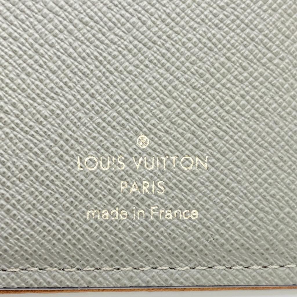 [Pre-Owned] Brazza Classic Monogram Long Folded Leather Wallet - Excellent #TUYTSD
