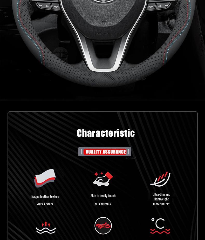 Чехол на руль для Toyota Camry 2008-2013 7-го поколения