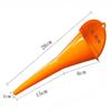 Набор из 2 воронок, с длинным горлышком, воронка, универсальная для автомобилей, мотоциклов, для заправки,