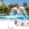 Swimming Pool Waterfall Fountain Kit Feature Water Spay Pools Spa Decorations Pool Cooler Easy Install Swimming Pool Accessories