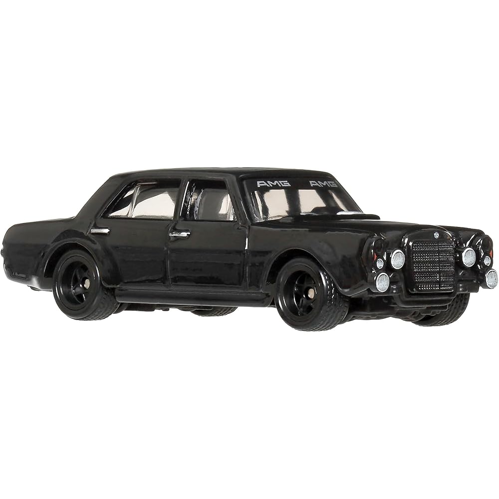 Хот Вилс Культура Автомобилей Альпинисты Mercedes-Benz 300 SEL 6.8 AMG Игрушечный Транспорт Миниатюра Черный