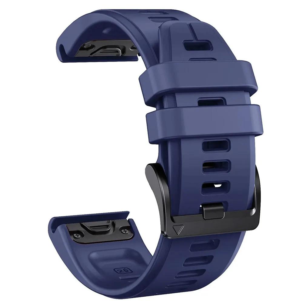 QuickFit Bracelet For Garmin Fenix 8 7 Series 22/26mm Sports Watchband For Garmin Forerunner 970 Quatix 8 Tactix7 Silicone Strap