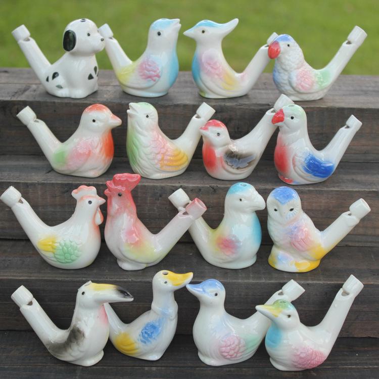 Ceramic Water Bird Whistle - Cute and Clever 11207, Produces Loud Sound, Perfect for Crafts