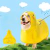 Pet Dog Duck Shape Rainwear Raincoat Puppy Pet Hooded Waterproof Jacket Clothes Soft PVC Small Dogs Raincoat Puppy Rain Poncho