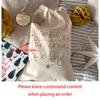 Personalised Christmas Eve Bag Santa Sack Christmas Sack Gift Bag Decoration Box Kids Drawstring Bag Christmas Decoration Item
