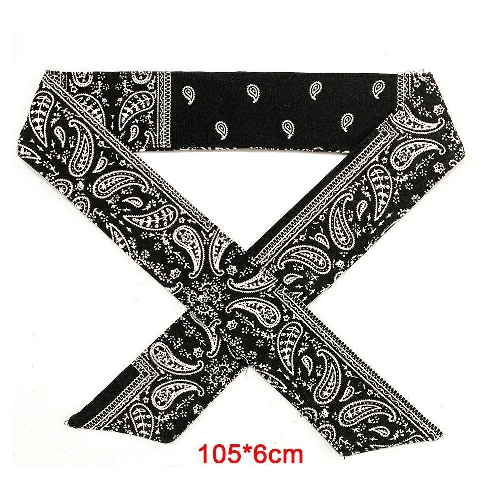 Moisture Wicking Tie Back Headbands Cotton Sweatband New Running Headbands Men Women