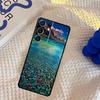Turquoise Stone Flora Peacock Feather Phone Case For Samsung Galaxy S25 Ultra S9 S10 S20 S22 S21 S23 FE S24 Plus Portector Cover