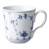 Импортная королевская копенгагенская синяя рифленая простая парная кружка S 280 мл свадебный подарок 1017171 [Обычный продукт]