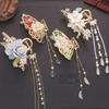 Butterfly Tassel Flower Hair Clip Korean Style Hair Clip Metal Hair Claw Women Hair Accessories