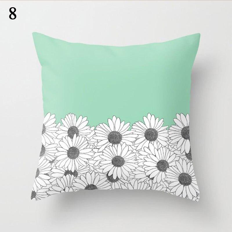 Daisy Cushion Cover Car Decoration Sofa Pillow Cover Home Goods Pillow Cover Pillow Cover Pillow Cover Hot Sale