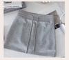 Женская серая спортивная юбка-карандаш с высокой талией 2026 - Весна/Лето, А-силуэт, Стройнящая, Повседневная