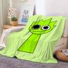 Music Games S-sprunki Blanket Warm And Soft Suitable For Bedroom Living Room Sofa Bed Office Travel Camping
