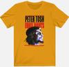 НОВЫЙ T-shirt Питера Тоша Подарок Фанатам Желтый Размер S-5XL Рубашка Унисекс T-shirt