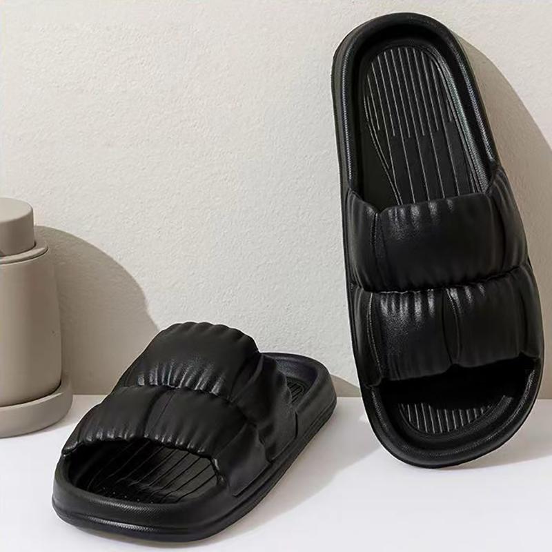 Женские суперлегкие тапочки-облака, сандалии, летние пляжные женские шлепанцы на мягкой подошве, мужские и женские домашние нескользящие шлепанцы из ЭВА для ванной комнаты