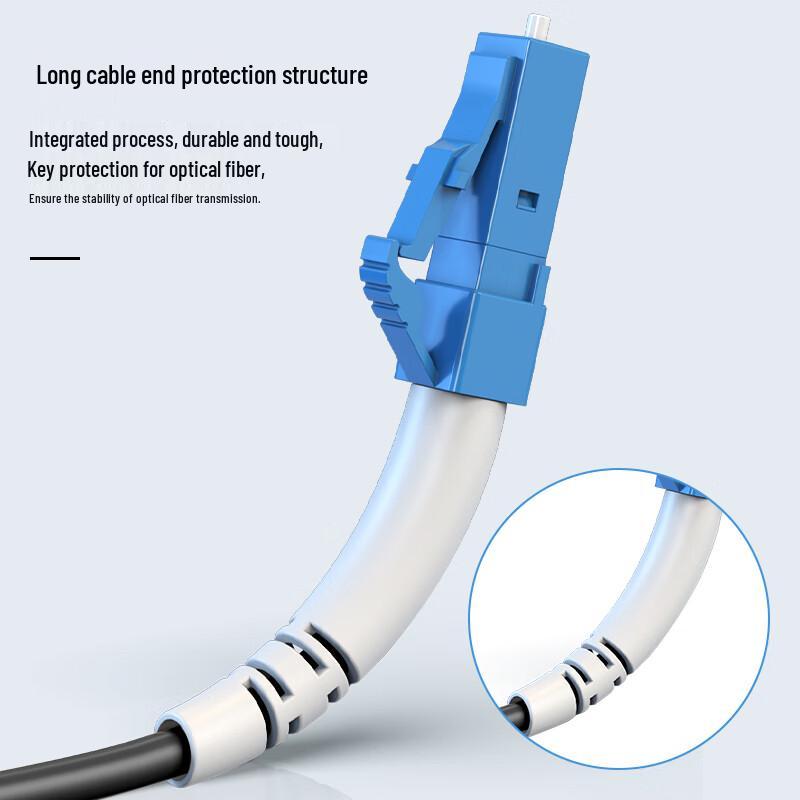 Zhongke Optoelectronics LC-LC Single-Mode Dual-Core Field Fiber Patch Cord