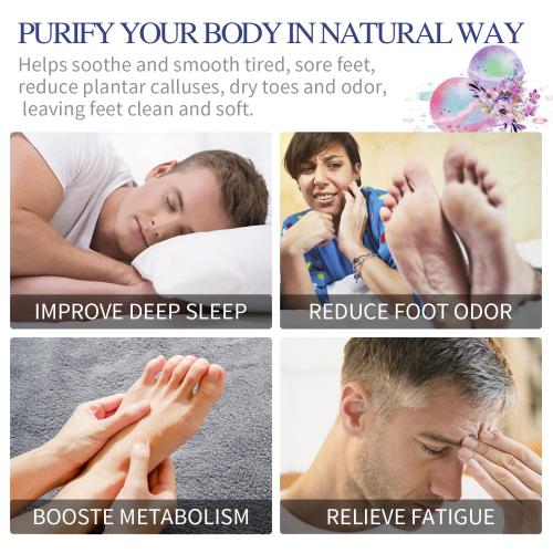 Ximonth Bath Repair Heel Dry Crack Skin Relief Physical Discomfort Cold Moisturizing Foot Care Ball