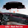 For TOYOTA Highlander 2009-2013 Car Dashboard Cover Mat Sun Shade Mat Anti-slip Carpet Front window Pad Protect Auto Accessories