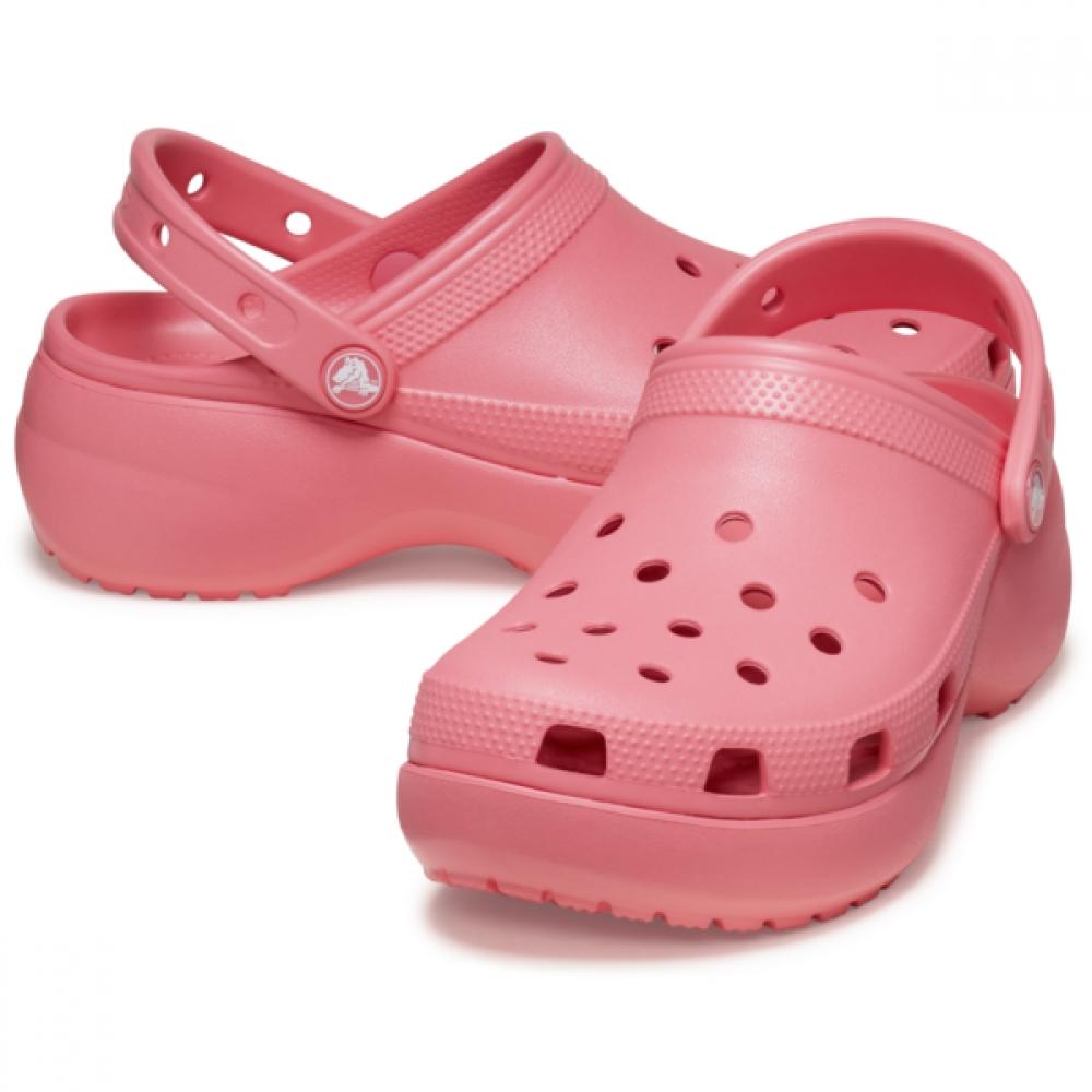 Crocs Classic Platform Clogs Hot Blush 206750 6xf