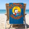 Ultra-Soft Beach Towel with Tchoupi Theme,Ideal for Pool - Camping, Diving - Perfect Travel Essential, Vibrant Beach Towel.
