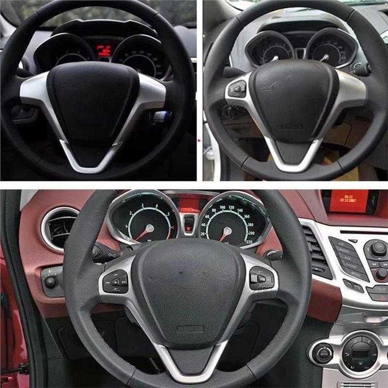 Steering Wheel Volume Control Switch Button Left For Ford Fiesta MK7 MK8 Ecosport 2013 2014 2015 Red Backlight