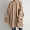 Oversized Sweatshirt Women Casual O-neck Long Sleeve Blouse Spring Pullover Tops