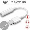 New AUX  Splitter Earphone Cable Adapter Type C USB To 3.5mm USB-C Male Converter