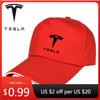 Автомобильная наклейка Кепка Tesla Весенняя уличная регулируемая повседневная шляпа Шляпа от солнца Автоаксессуары Для Tesla Model 3 Model S Мод