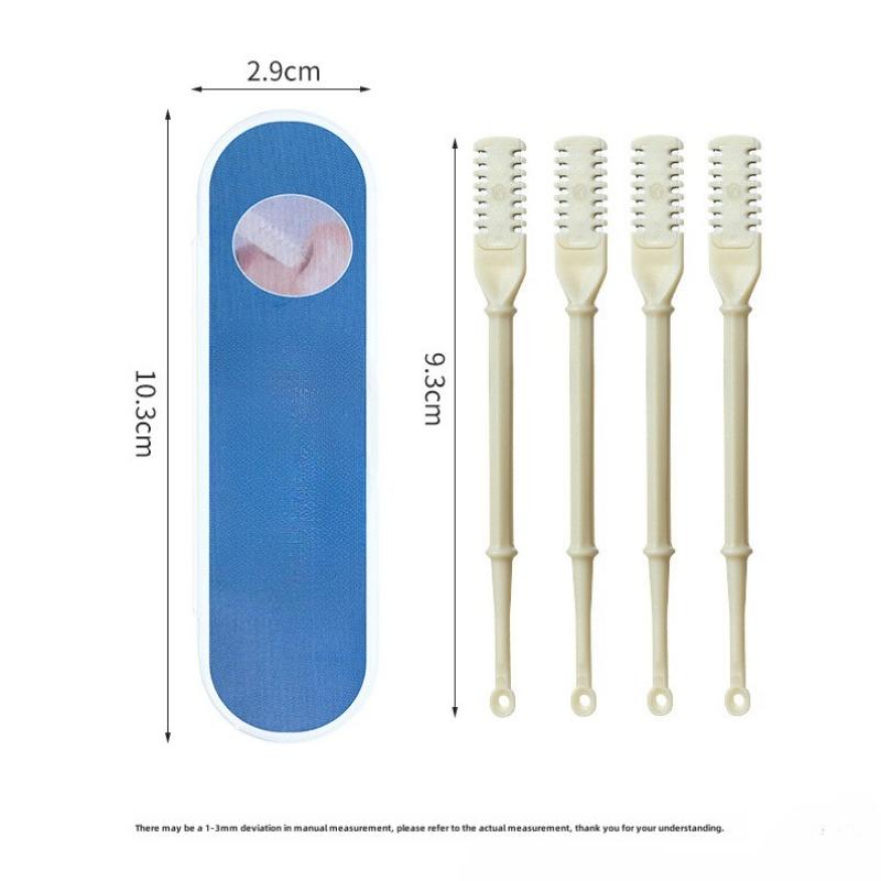 Бритва для удаления волос в носу Ручная очистка Специальный набор для бритья Мужской и женский инструмент для стрижки ноздрей с защитой от царапин Двойная головка