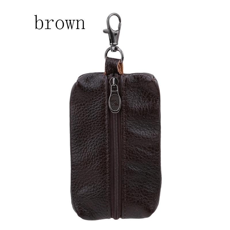 Компактные кошельки для ключей автомобиля Мужской органайзер для ключей Домохозяйка Чехол для ключей на молнии Сумка-кошелек