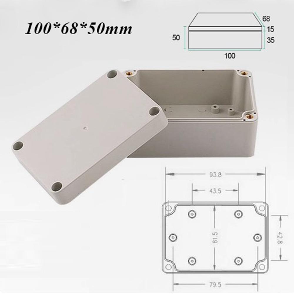 ABS Enclosure Box Plastic Outdoor Junction Box Housing New Electrical Project Box