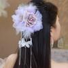 Супер фея Цветы Волосы Коготки Атмосфера Заколки Ретро Элегантные Шпильки Женщины