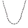 Bien Vetu Gray Freshwater Pearl And Black Spinel Layered Necklace