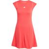 Adidas Hollow Slim Fit Round Neck Short Dress With Leggings Women Dresses Red IN6166