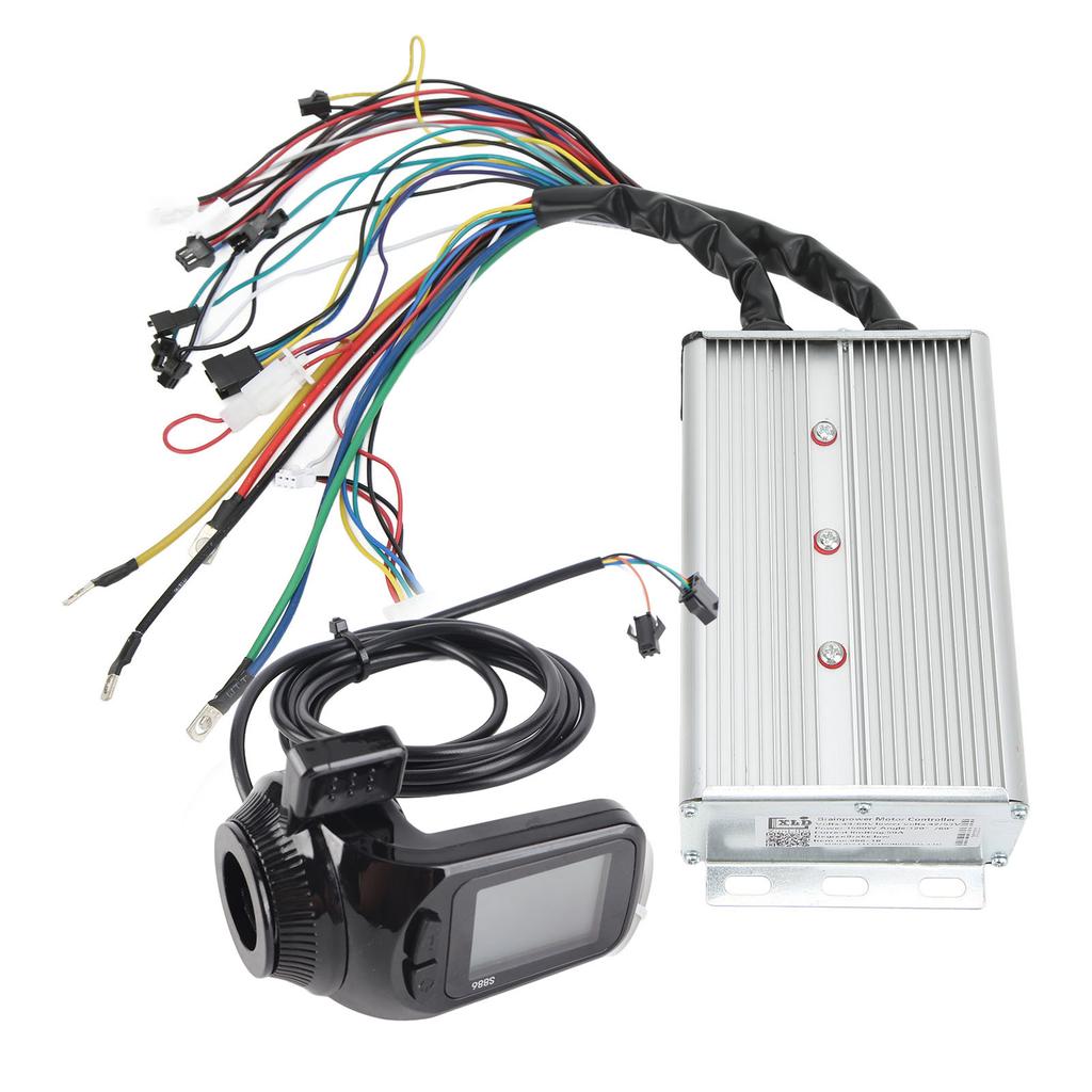 48 В 60 В 1500 Вт бесщеточный контроллер ЖК-дисплей комплект электрический велосипед скутер бесщеточный контроллер