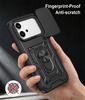 Ударопрочный чехол-броня для Honor 600 Lite 600Pro с магнитным кольцом-держателем и сдвижной крышкой для объектива для Honor 600 Honor600 Pro 5G Coque Funda
