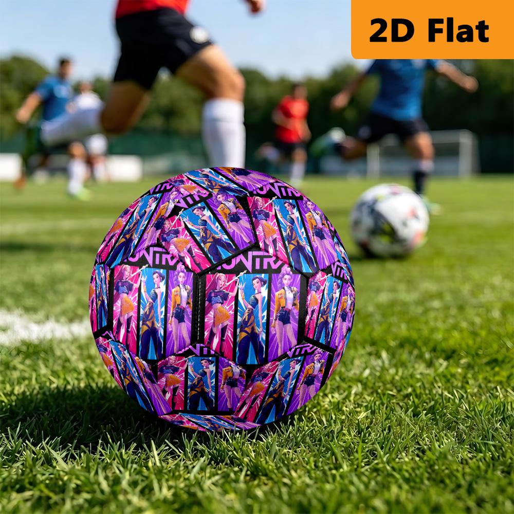 Vibrant Rumi Mira Zoey Artistry Soccer Ball Suitable for both training and competition Very elastic