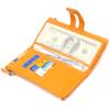 Оригинальный женский кошек из натуральной зернистой кожи CANPELLINI Wallet 21631 Желтый
