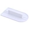 Cake Polisher Food Grade Plastic White with Handle Cake Smoother Tool for Kitchen Home