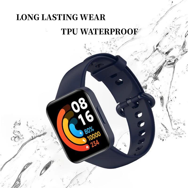 Sport Silicone Straps for Redmi Watch 2 3 Lite Active Replacement Strap Watchstrap Bracelet for Xiaomi Mi Watch Lite Accessories