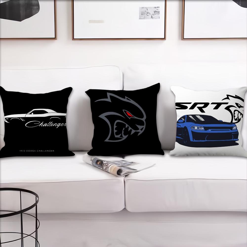 Luxury D-Dodges Pillow Case For Sofa Bedside Table Bedroom Backrest Living Office Cushion Printed Square Multiple