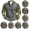 Men's Winter  Buckle Sweatshirt Men's Printed Men's Sweatshirt