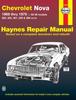 Книга Chevrolet Nova (69 - 79)
