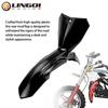 LINGQI RACING Мотоциклетное переднее крыло с креплением номерного знака для 49cc Мини-кроссового питбайка Детского мотокросса Минимото